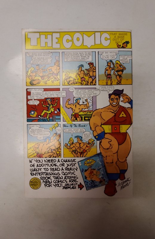 Atomic Man Comics #2 (1987) NM Blackthorne Comic Book J734