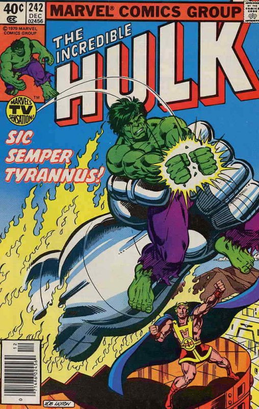 Incredible Hulk, The #242 (Newsstand) FN; Marvel | save on shipping - details in