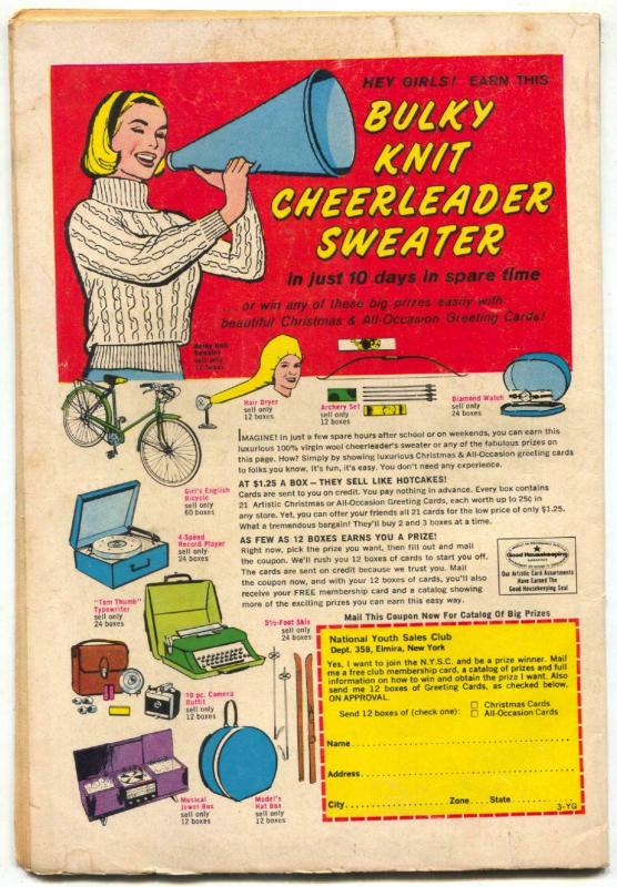 Falling In Love #62-Great cover-Swimsuit!-VG-DC Romance VG