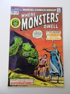 Where Monsters Dwell #30 (1974) FN/VF condition