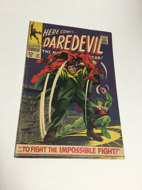 Daredevil 32 Fn Fine 6.0 Marvel Comics Silver Age