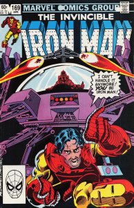 Iron Man #169 (1983) Iron Man [Key Issue]