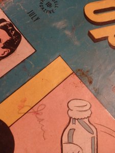 Popular Comics #125  Golden Age Felix the Cat Dell 1946 Precode Violence Gun Cvr