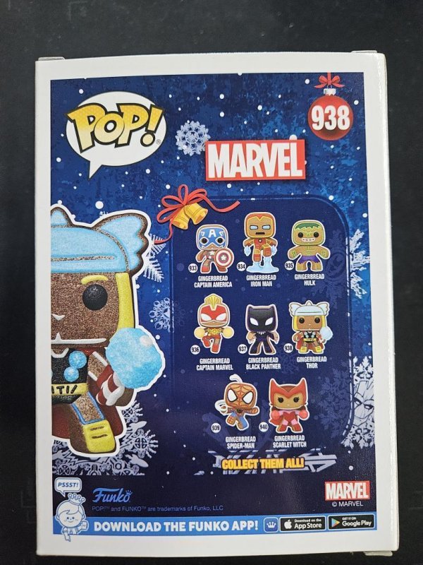 Funko Pop! Gingerbread Thor, Diamond Collection, Marvel #938