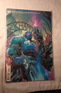 Batman Secret Files: Peacekeeper-01 Kirkham Cover (2021)
