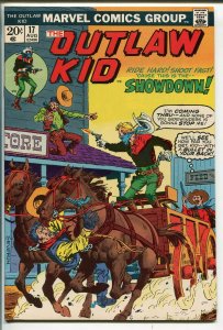 OUTLAW KID #17-1973-MARVEL-JOHN SEVERIN-DOUG WILDEY -nm minus