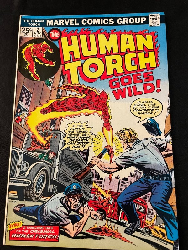THE HUMAN TORCH #1-8 Complete Series