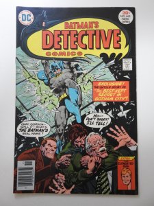 Detective Comics #465 (1976) Secret of Gotham City! Sharp VF- Condition!