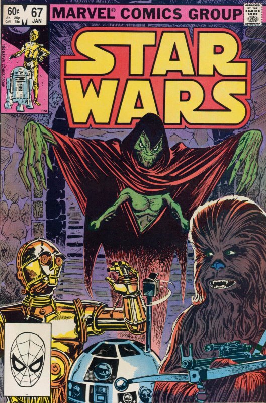Star Wars #67 Marvel Comics 1983 VF+