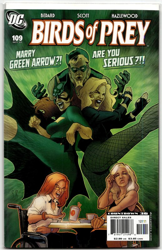 Birds of Prey #109 (2007) Birds of Prey