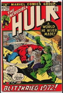 The Incredible Hulk #155 (1972) Hulk [Key Issue]