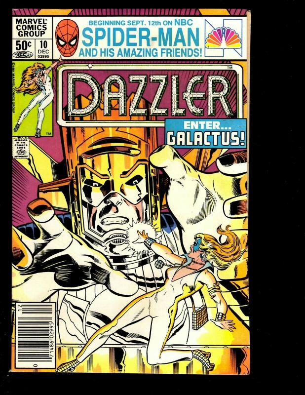 Lot of 11 Dazzler Marvel Comic Books # 1 2 3 4 5 6 7 8 9 10 11 Spider-Man JF10