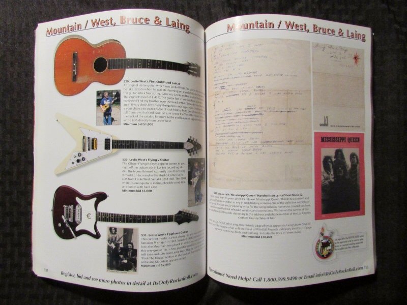 2006 IT'S ONLY ROCK N ROLL Auction Catalog FN+ 6.5 272pgs Beatles Elvis Hendrix