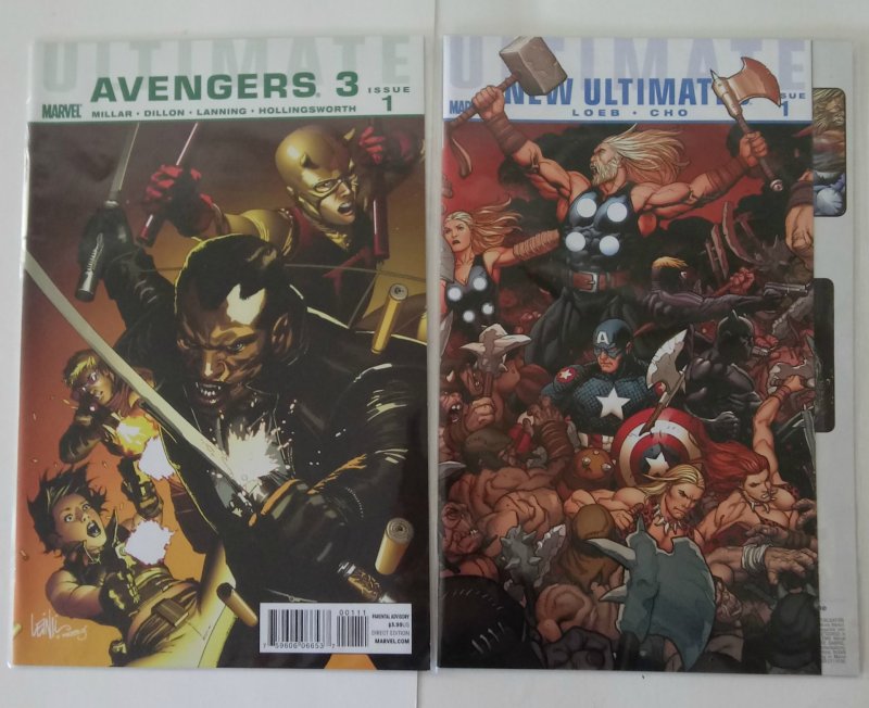 Marvel Comic Book Lot of (10) Captain America! Thor! Iron-Man! Punisher! ID#A88