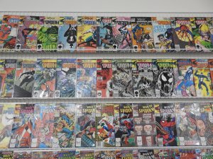 Web of Spider-Man 1-129 Complete Set! W/ Some Annuals! Avg VF- Condition!