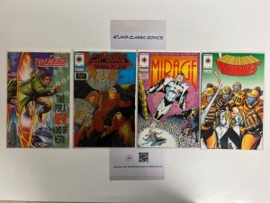 4 Valiant Comics Armories # 1+Mirage # 1+Psi-Lord# 1+Time Walker #1 122 JS32