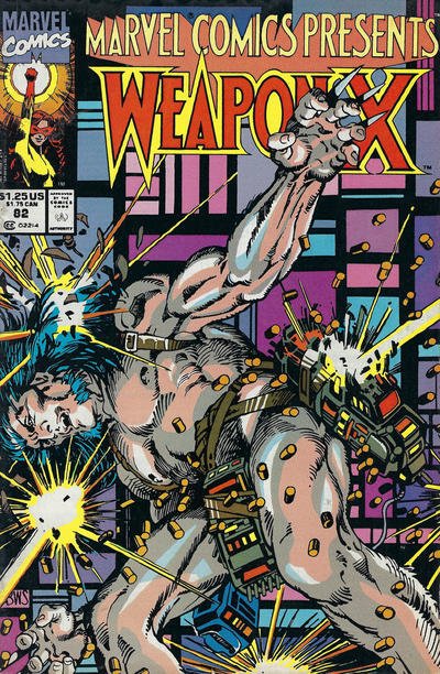 Marvel Comics Presents #82 (Newsstand) VF ; Marvel | Weapon X Wolverine