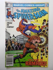 The Amazing Spider-Man #221 (1981) VG Condition moisture stain