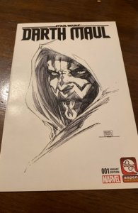 Star Wars: Darth Maul #1 Aspen Store Sketch Cover (2017)high grade
