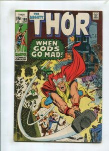 MIGHTY THOR #180 (6.0) GODS GO MAD 1970 