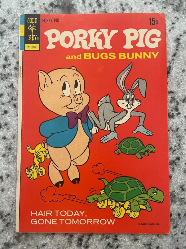 Porky Pig # 46 VF Gold Key Comic Book Bugs Bunny Looney Tunes Turtle J935 