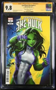 Sensational She-Hulk (2024) # 1 (CGC 9.8 SS) Signed Lesley Lerix Li * Variant