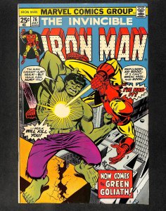 Iron Man #76 Incredible Hulk!