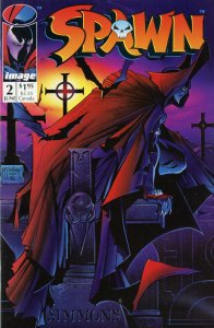 Spawn #2 (1992) 1st App of Violator VF+ 8.5 Comic Book