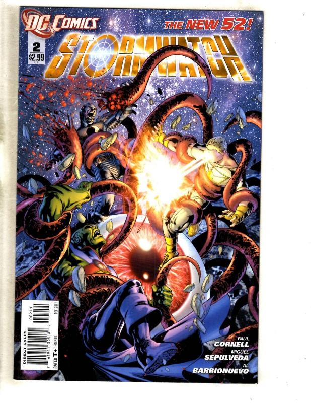 Lot Of 8 DC Comic Books Stormwatch # 1 2 3 4 19 + Captain Atom # 1 2 3 MF20