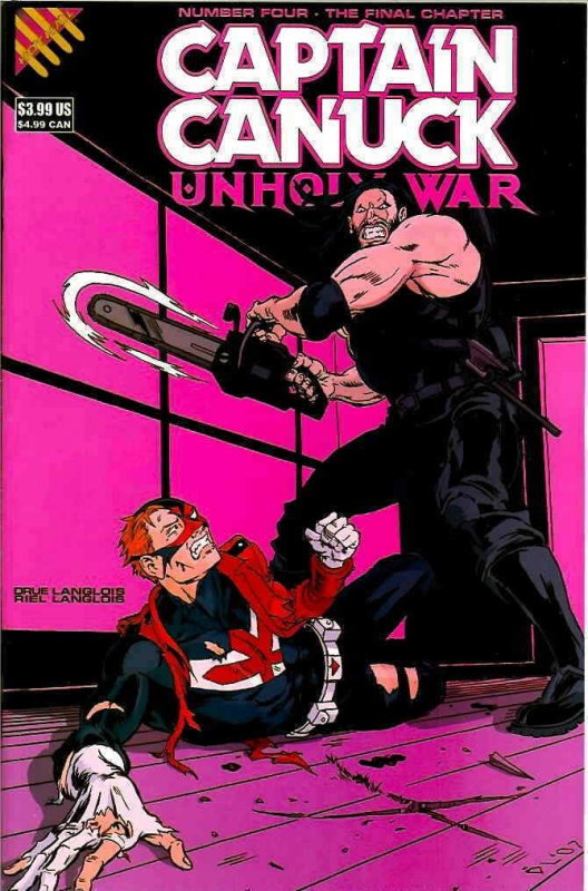 Captain Canuck: Unholy War #4 VF; Comely | save on shipping - details inside