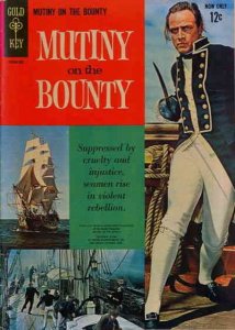 Mutiny on the Bounty #1 GD ; Gold Key | low grade comic Marlo Brandon Photo Cove