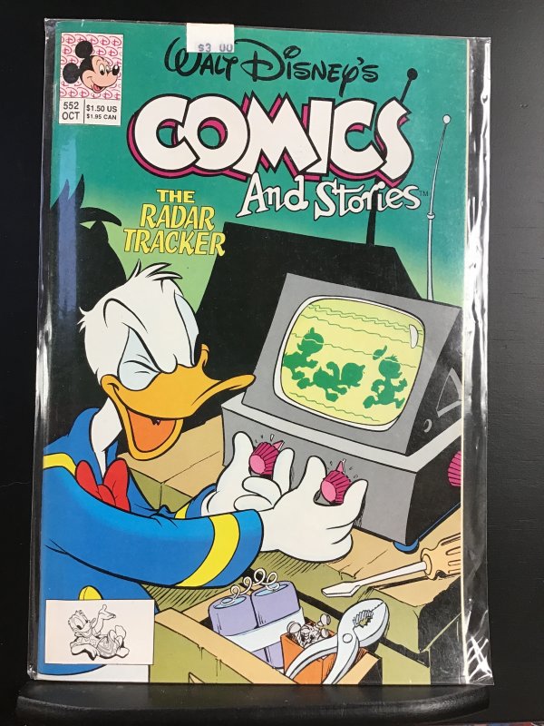 Walt Disney's Comics & Stories #552 (1990)