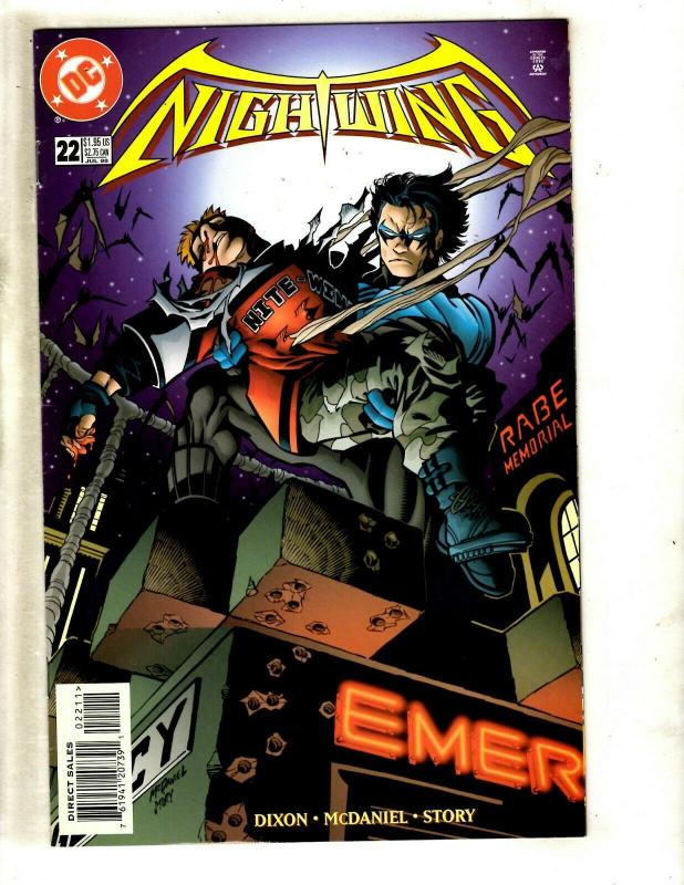 Lot Of 10 DC Comics Nightwing 21 22 23 24 25 26(2) 29 30 31 Batman J343