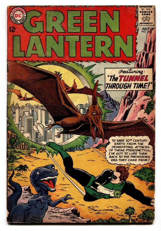 GREEN LANTERN #30-First appearance of KATMAN TUI-DC comic book