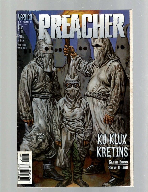 Lot Of 8 Preacher DC Vertigo Comic Books # 10 11 23 43 44 45 46 47 Ennis HY5 