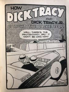 How Dick Tracy and Dick Tracy Jr. caught the Racketeers-1938,see pics