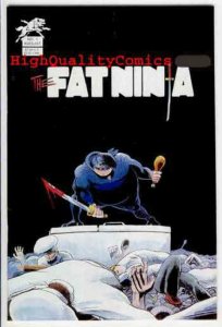 FAT NINJA #1, VF/NM, Silver Wolf,1986,Gary Amaro, Sword, food, more in store