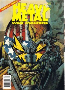 Heavy Metal War Machine #1 VG ; HM Communications | low grade comic Simon Bisley