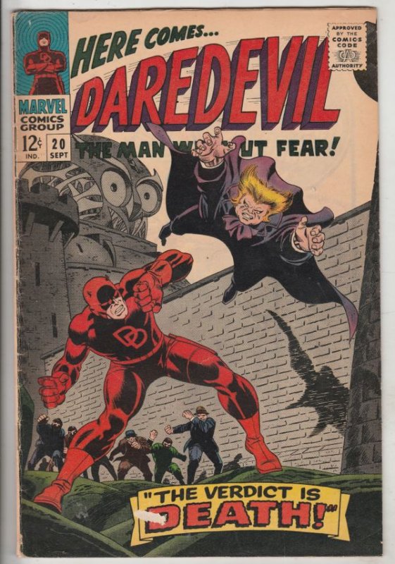 Daredevil #20 (Sep-66) FN/VF+ High-Grade Daredevil