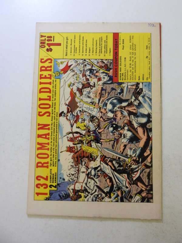 Sub-Mariner #4 (1968) FN- condition ink back cover
