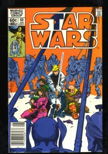 Star Wars #60 VF- 7.5 Newsstand Variant 1st Rogue Squadron!