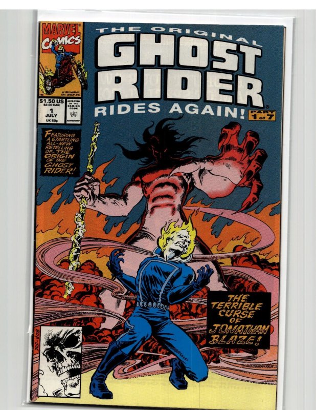 The Original Ghost Rider Rides Again #1 (1991) Ghost Rider