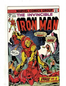 10 Iron Man Marvel Comics # 62 63 64 65 67 69 70 71 72 73 Tony Stark J451 