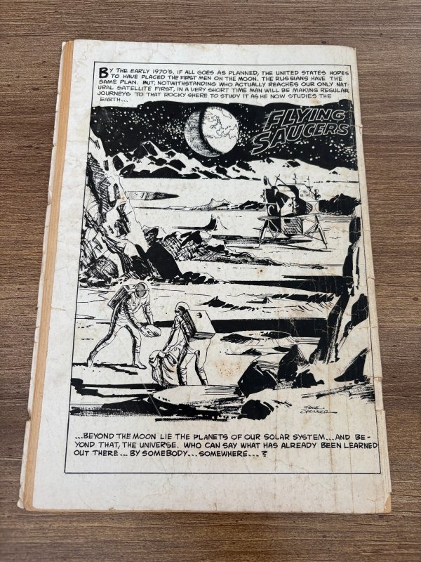Flying Saucers Comics # 1 VG Dell Silver Age Comic Book 13 J363