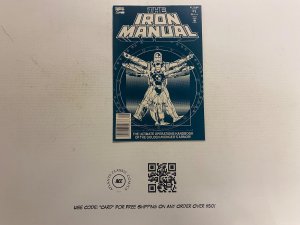The Iron Man Manual Marvel Comics #1 Avengers 82 KM1