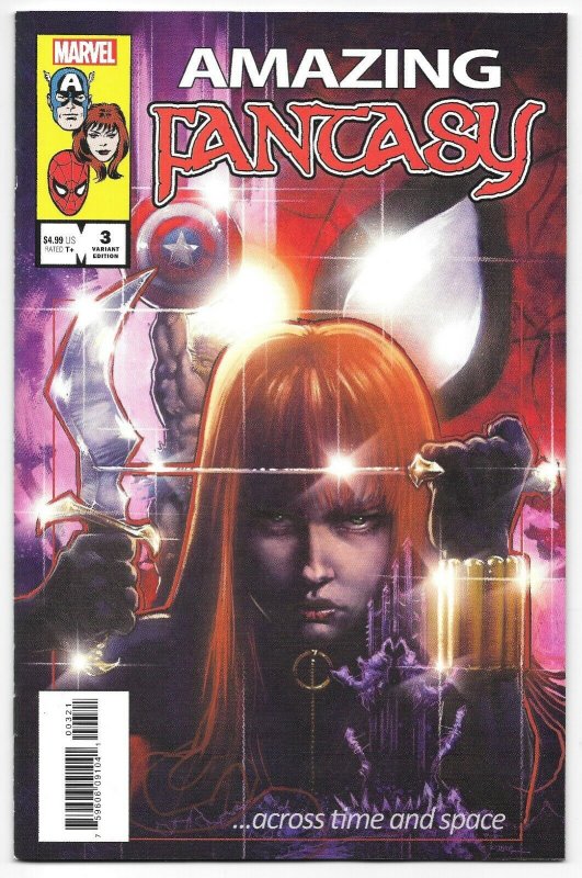 Amazing Fantasy #3 (11/2021) Marvel Comics Black Widow Variant Cover 