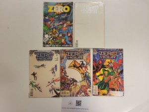 5 Zero Hour DC Comic Books #0 0 1 2 3 19 LP6