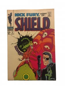 Nick Fury Agent of SHIELD #5 Classic Steranko Cover Scorpio 1968 Marvel