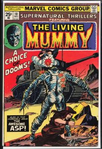 Supernatural Thrillers #10 (1974) The Living Mummy