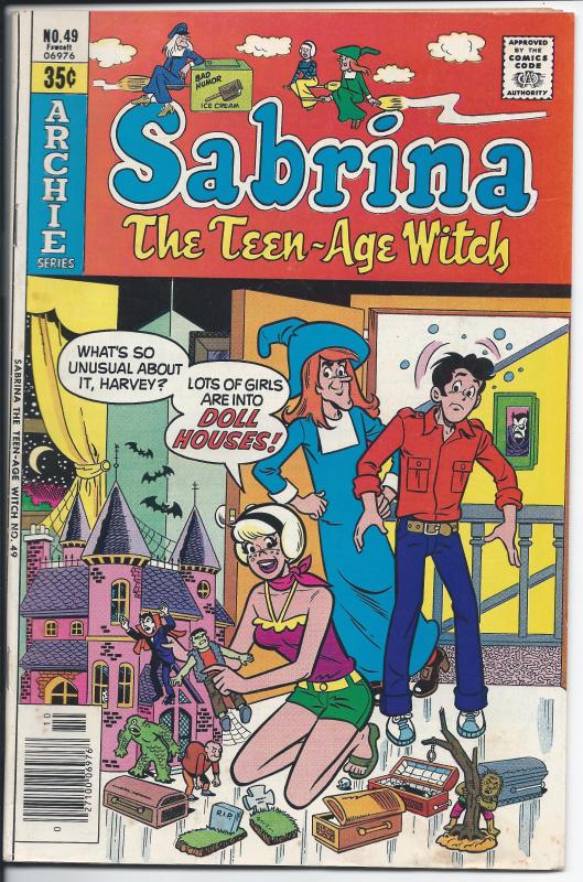 Sabrina #49 - Bronze Age - Oct., 1978 (FN)